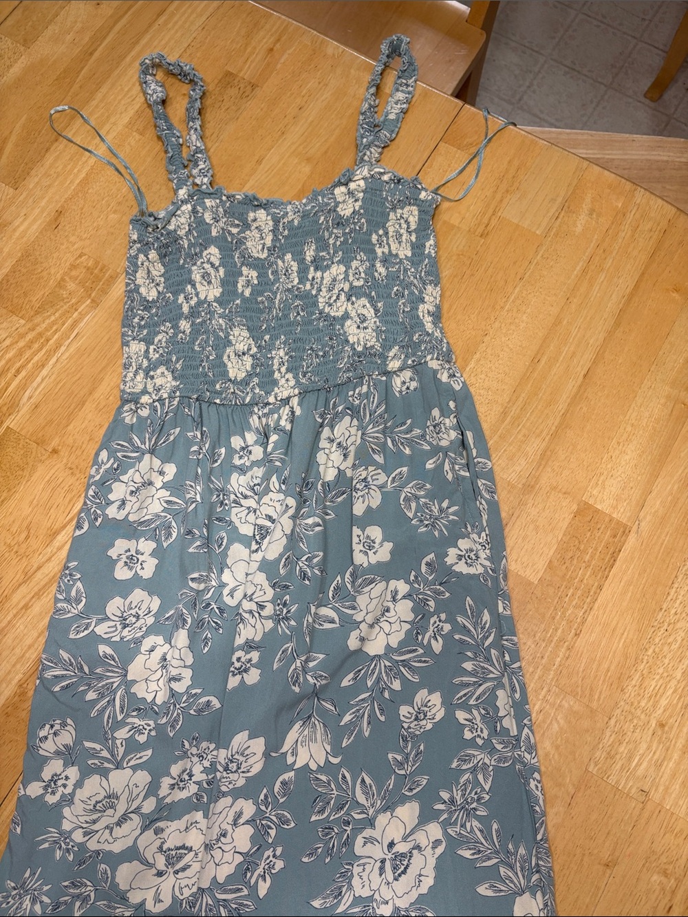 Light blue romper stretchy